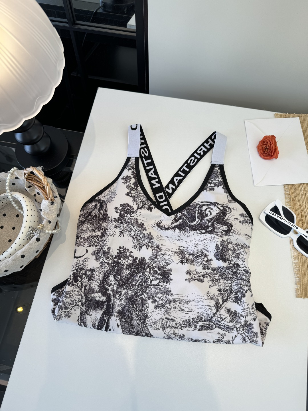 。Dior迪奥官方新款连体泳衣比基尼，S M L XL