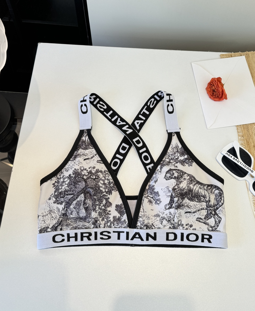 。Dior迪奥官方新款分体泳衣比基尼，S M L XL