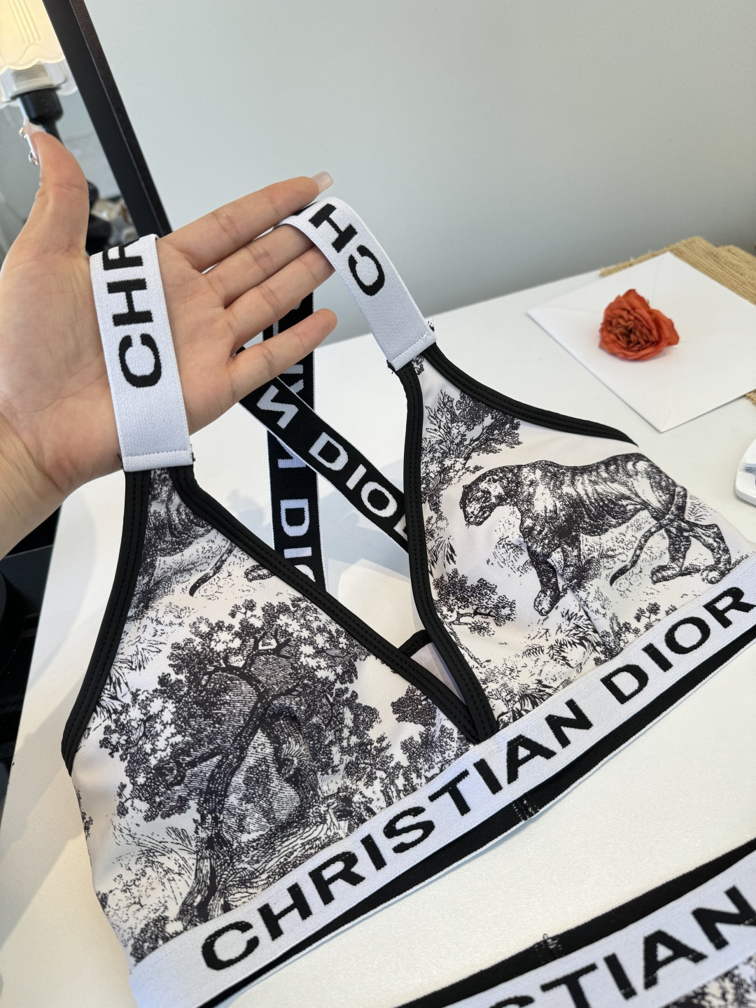 。Dior迪奥官方新款分体泳衣比基尼，S M L XL