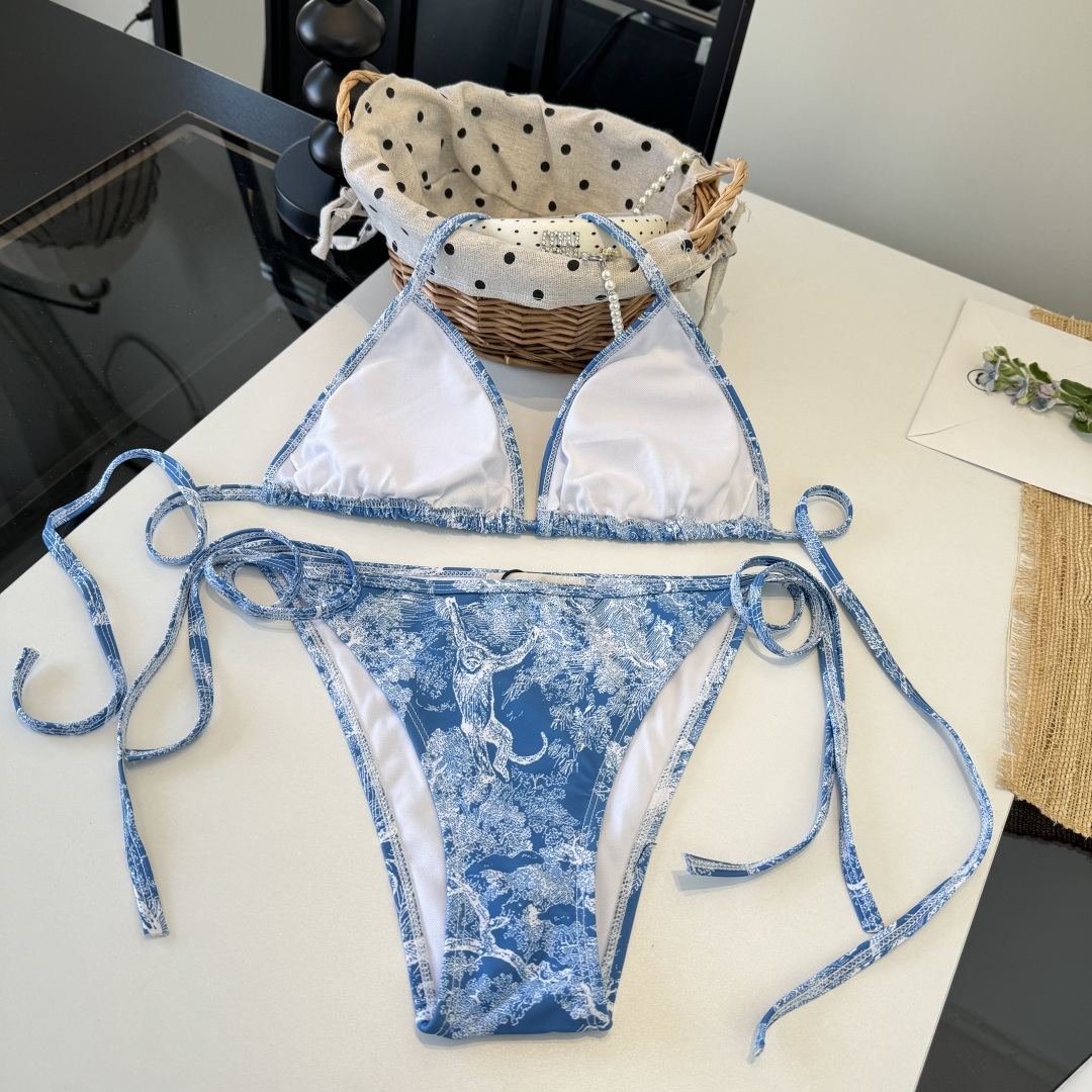 。Dior迪奥官方新款分体泳衣比基尼，S M L XL