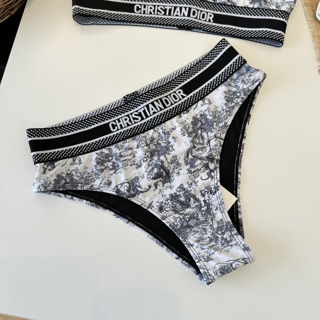 。Dior迪奥新款比基尼泳衣👙❤️😍🥰适合多种场景的游泳衣🏊‍♀️海边 游泳池 温泉 水上乐园 漂流都可