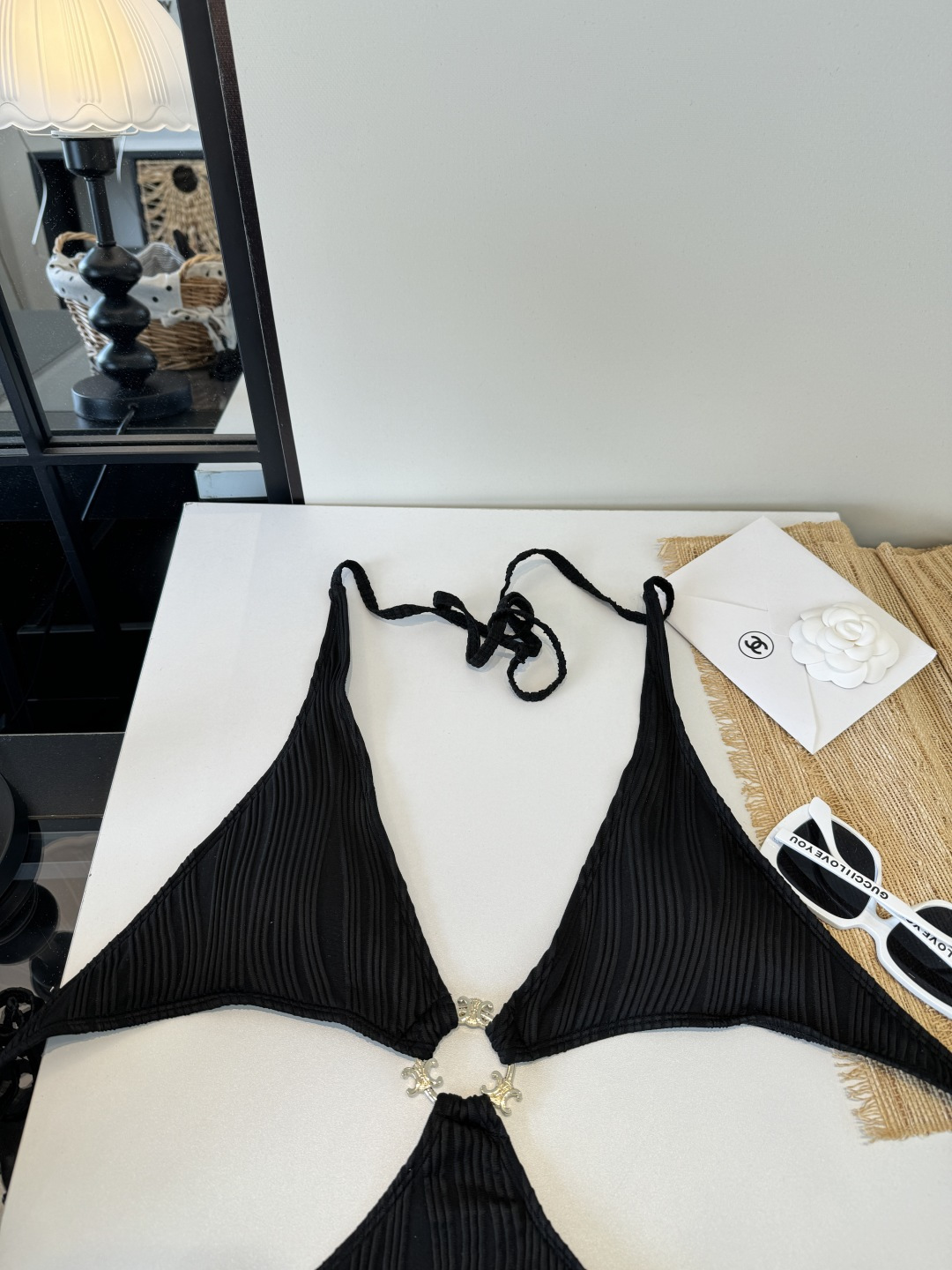 。Celine赛琳新款连体比基尼泳衣S M L XL