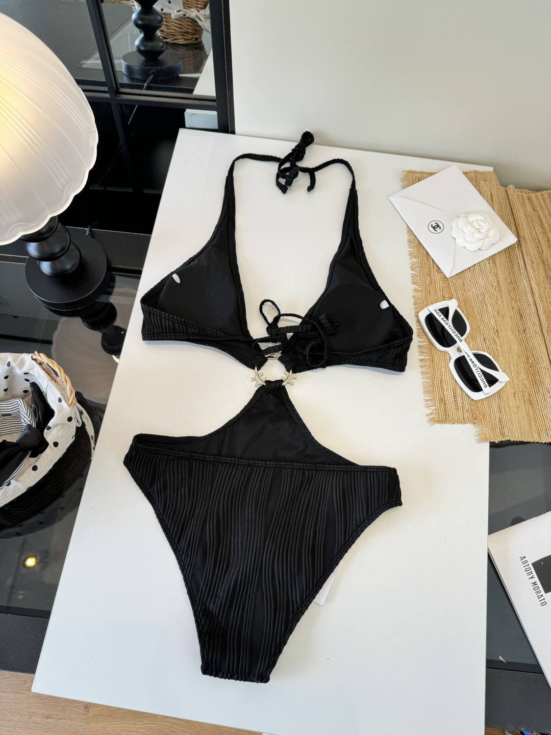 。Celine赛琳新款连体比基尼泳衣S M L XL