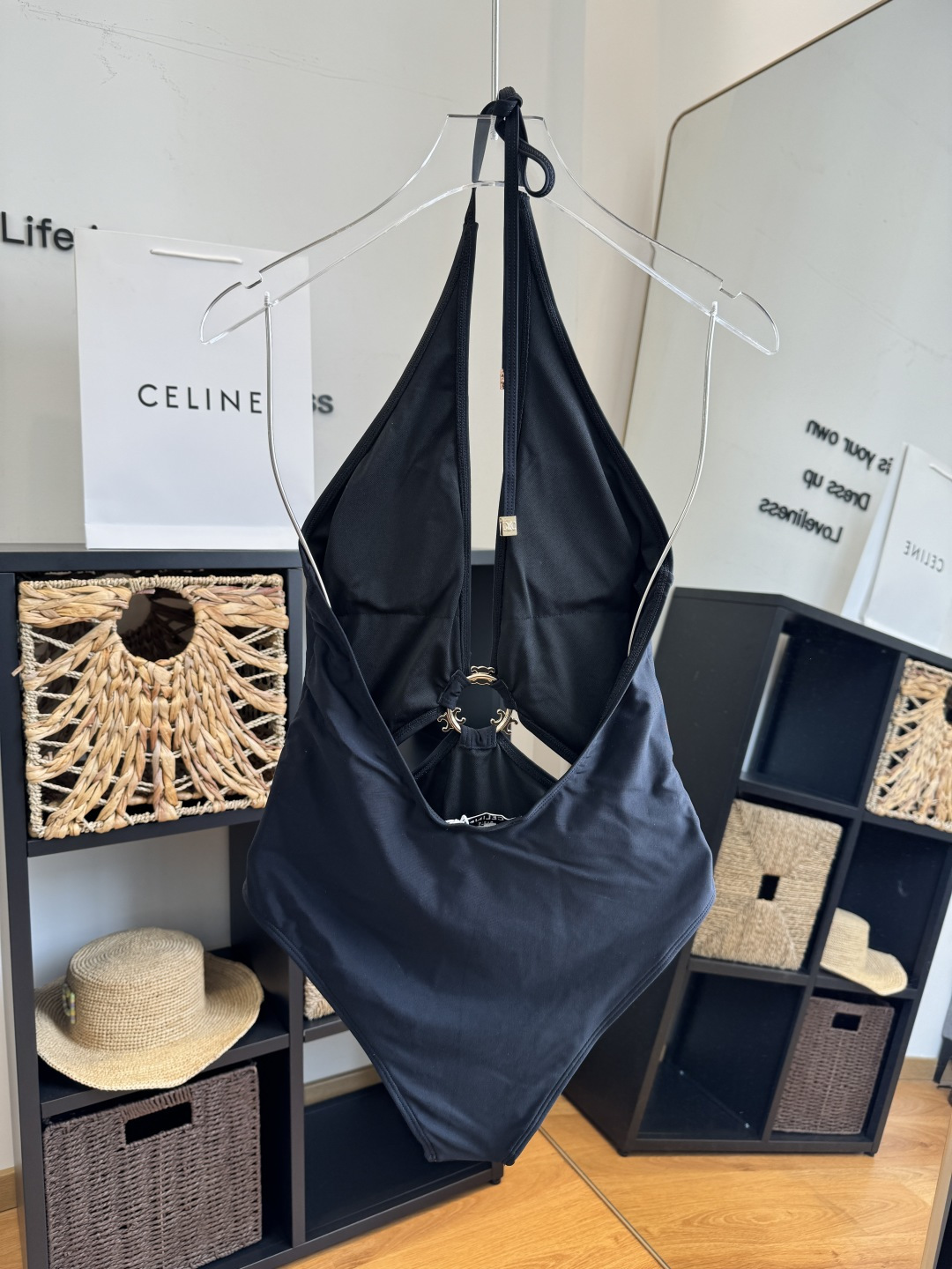 。Celine赛琳新款连体比基尼泳衣S M L XL