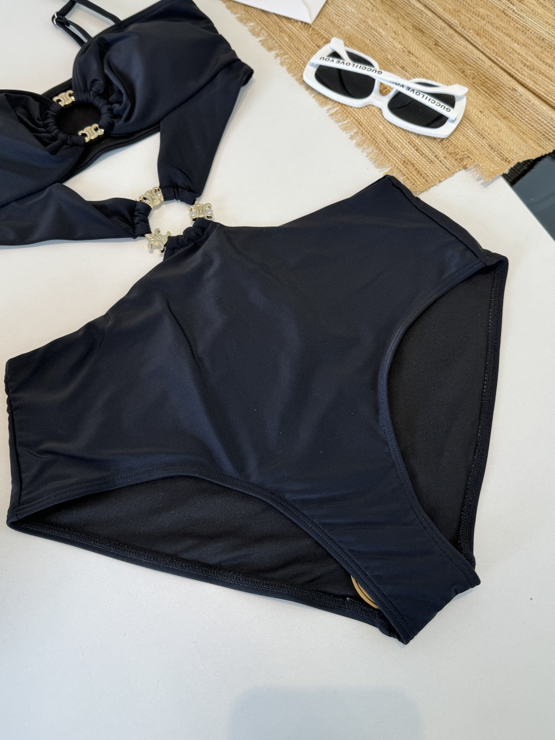 。Celine赛琳新款连体比基尼泳衣S M L XL