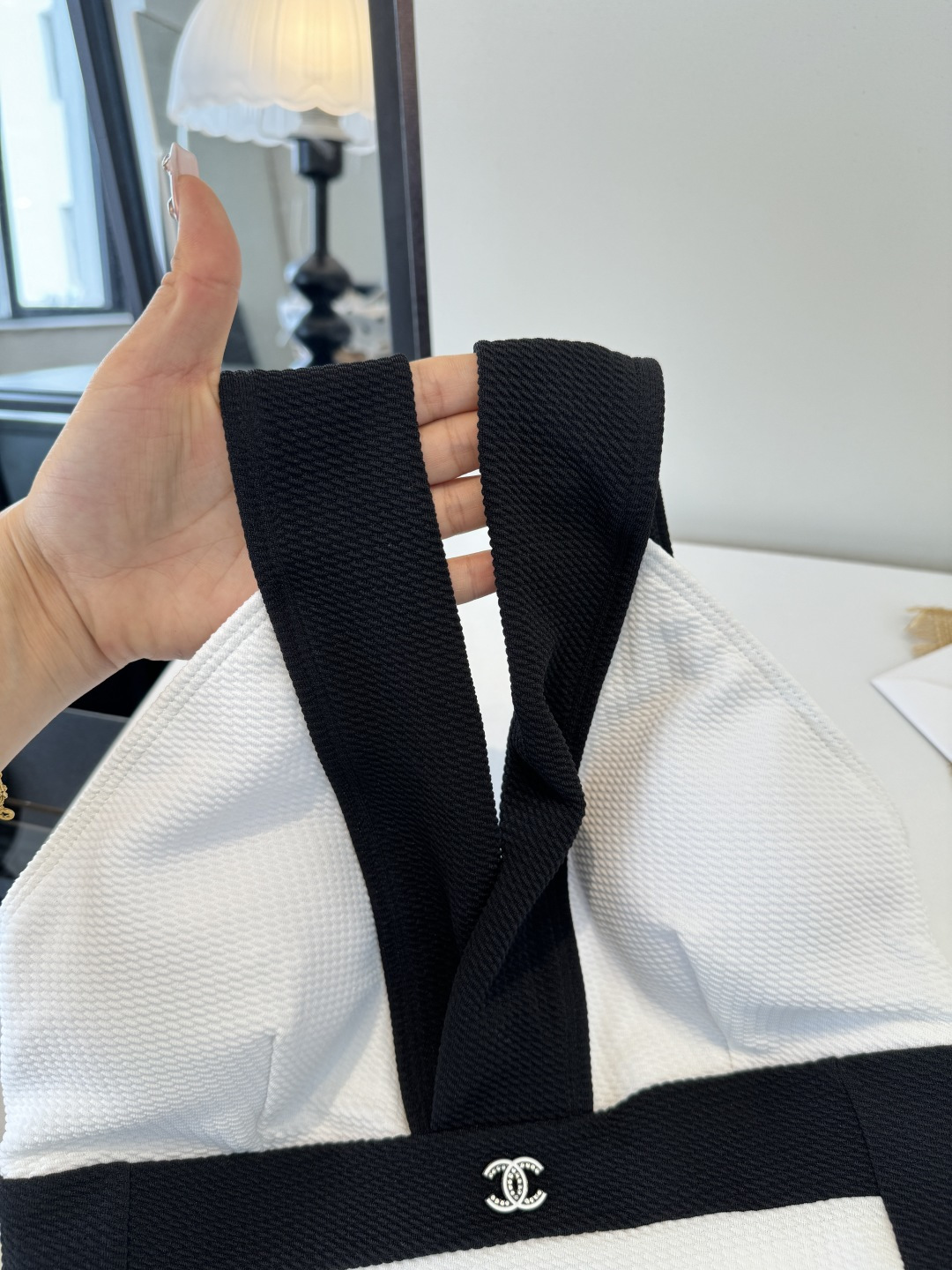 。Chanel香奈儿分体比基尼👙泳衣，S M L XL