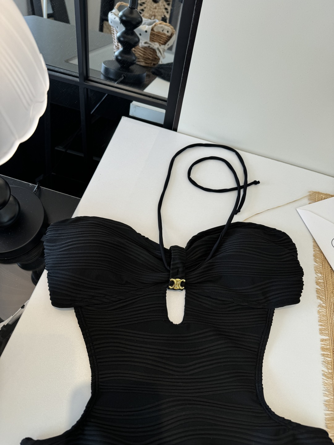 。Celine赛琳连体比基尼👙泳衣，S M L XL