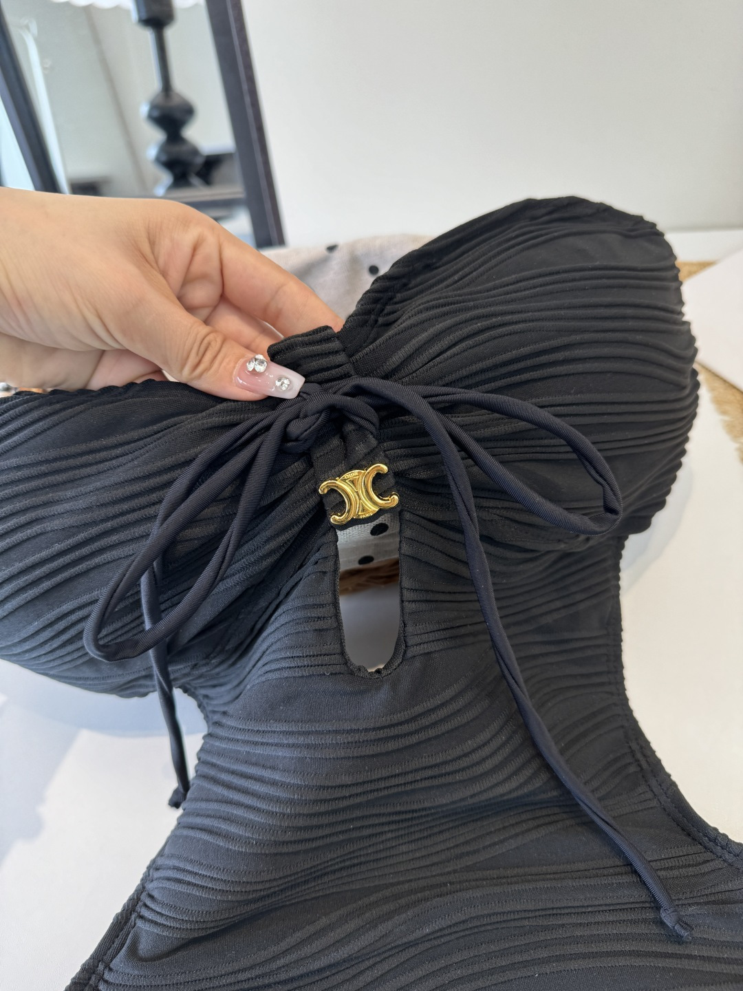 。Celine赛琳连体比基尼👙泳衣，S M L XL