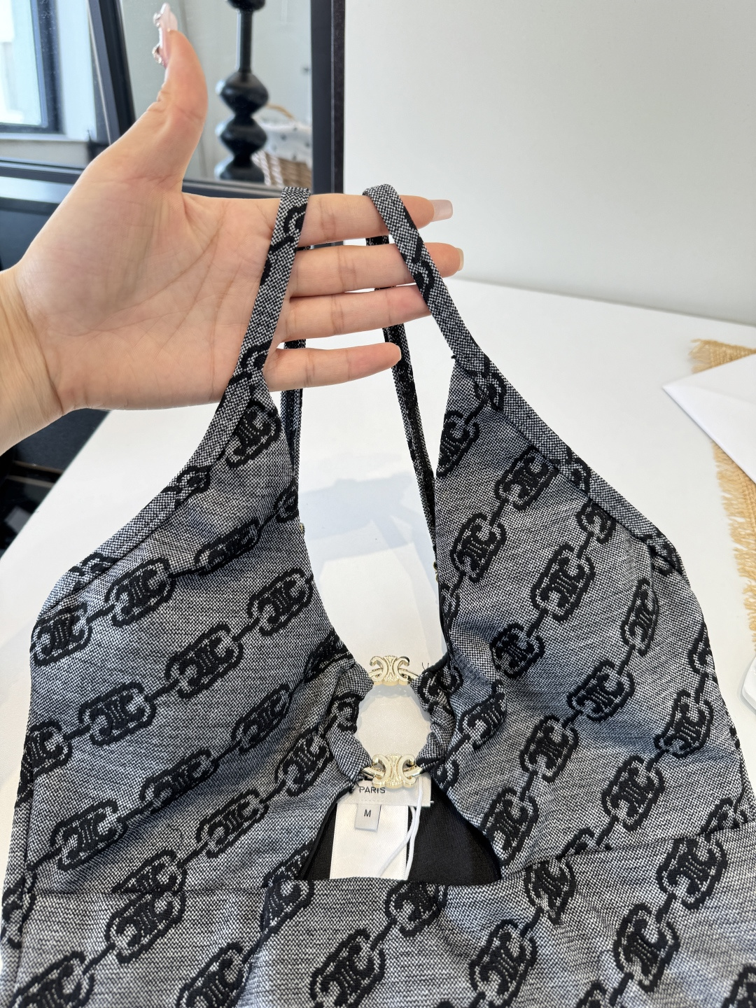 。Celine赛琳连体比基尼👙泳衣，S M L XL