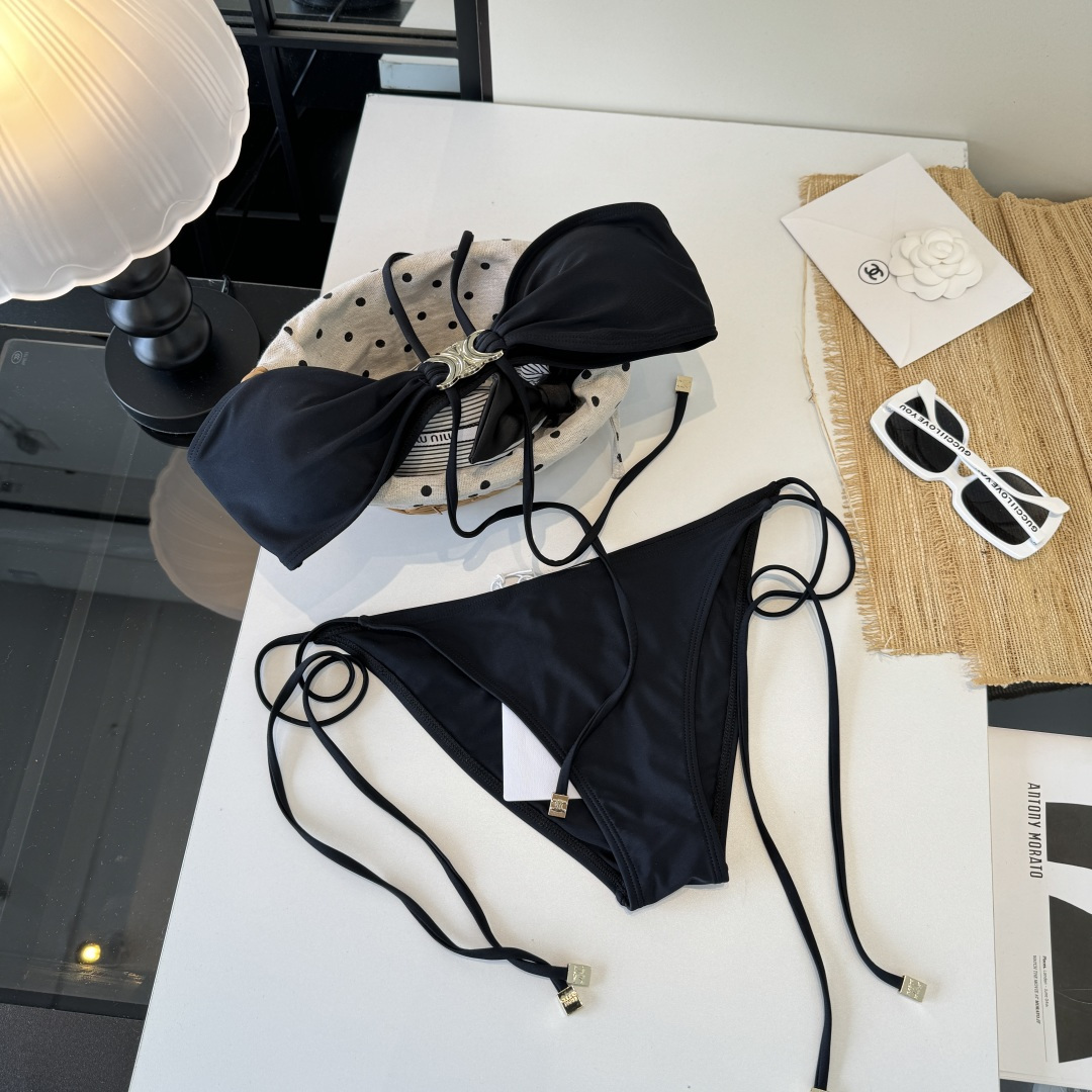 。Celine赛琳分体比基尼👙泳衣，S M L XL