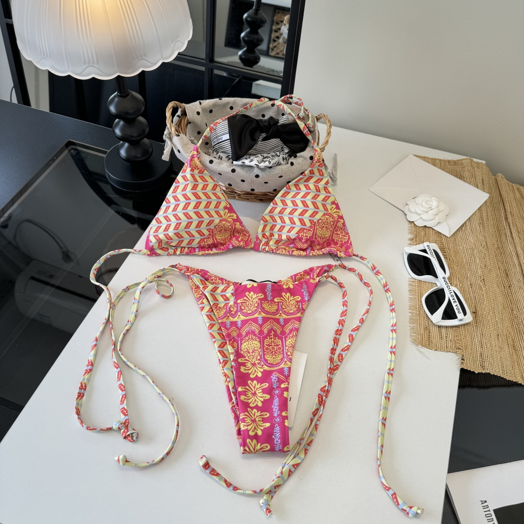 。Gucci古奇分体比基尼👙泳衣，S M L XL