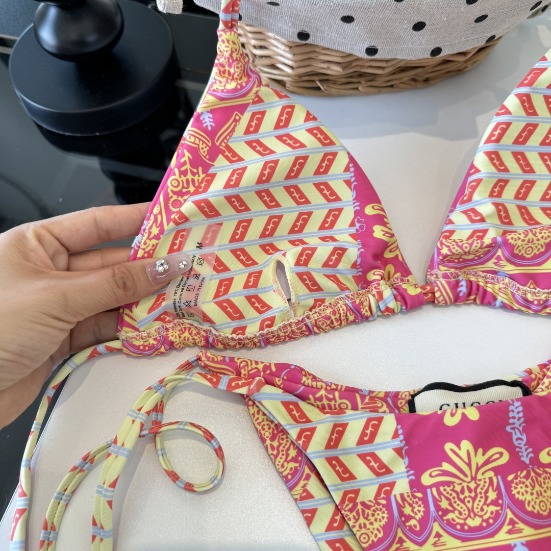 。Gucci古奇分体比基尼👙泳衣，S M L XL