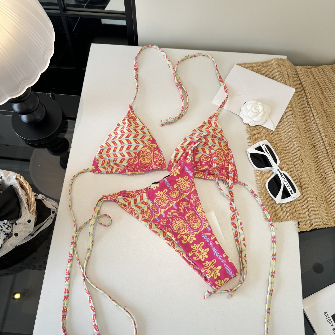 。Gucci古奇分体比基尼👙泳衣，S M L XL