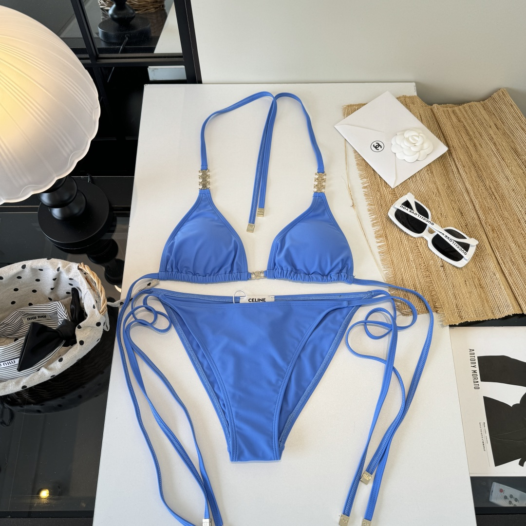 。Celine赛琳新款比基尼👙泳衣，S M L XL