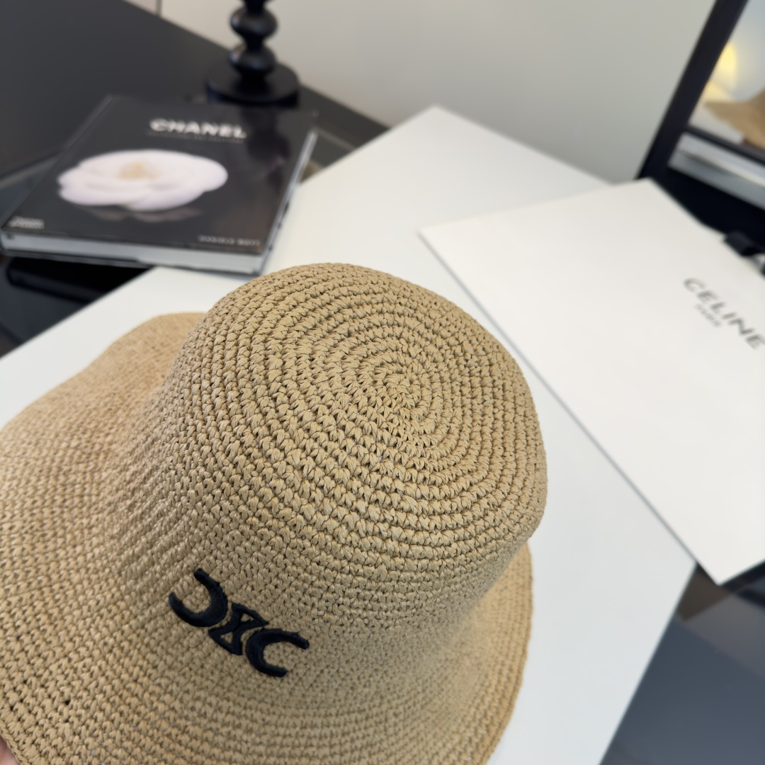 PCeline赛琳新款草帽，跑量款草帽，头围57cm