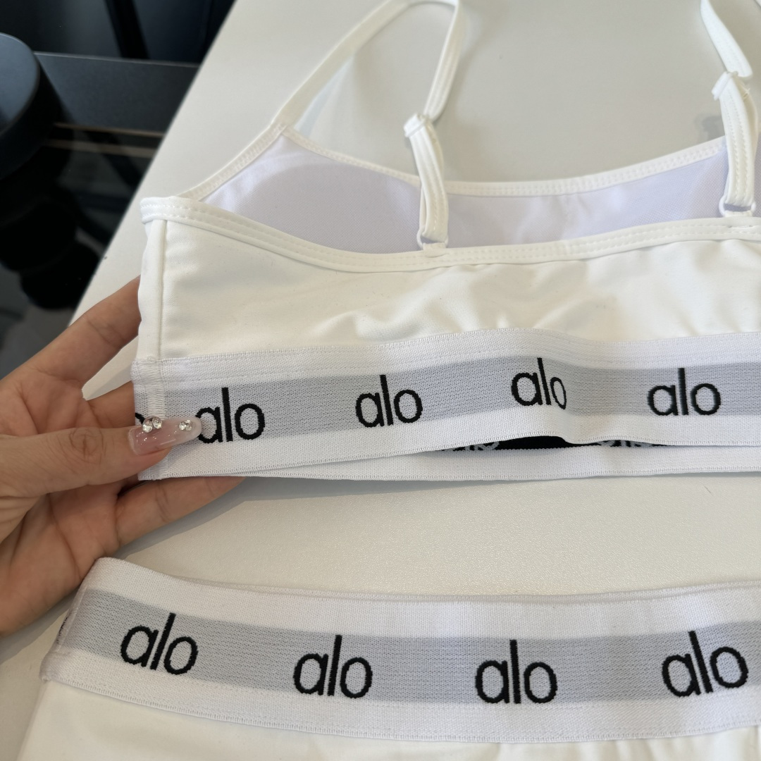 。alo潮牌分体比基尼泳衣，S M L