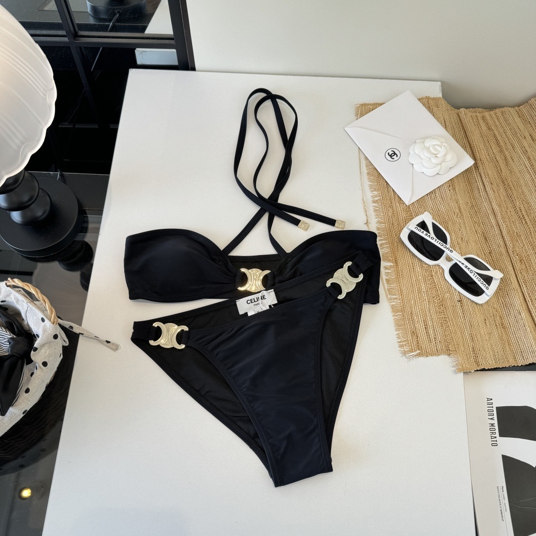 。Celine赛琳新款比基尼👙泳衣，S M L XL