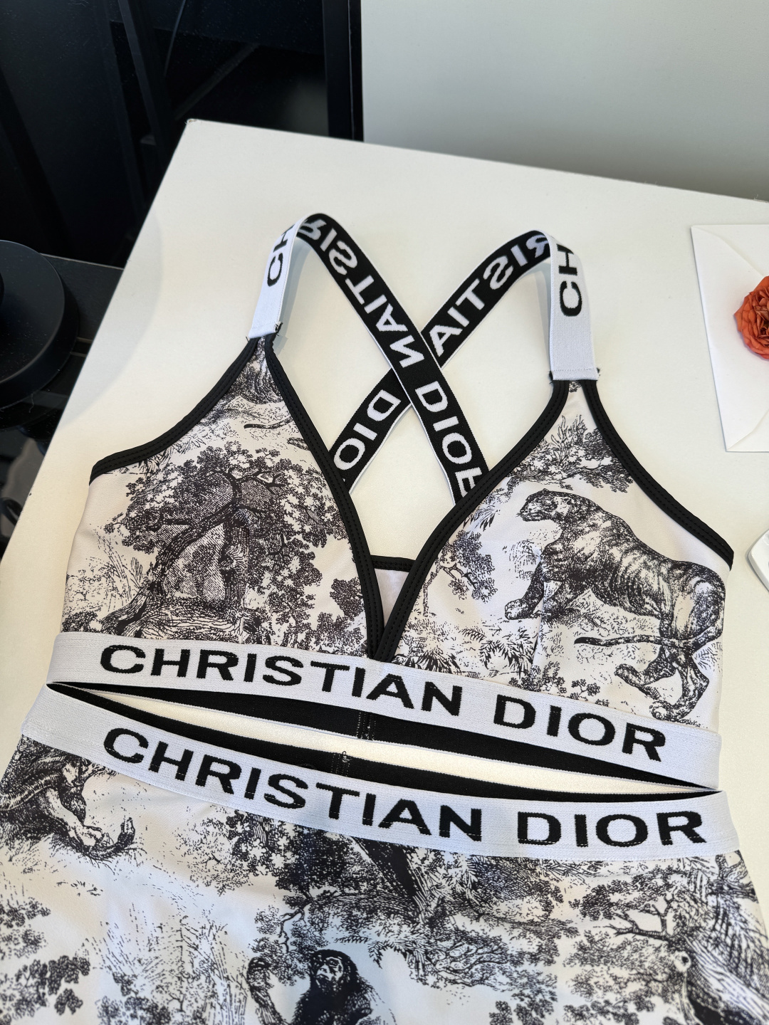 。Dior迪奥官方新款分体泳衣比基尼，S M L XL