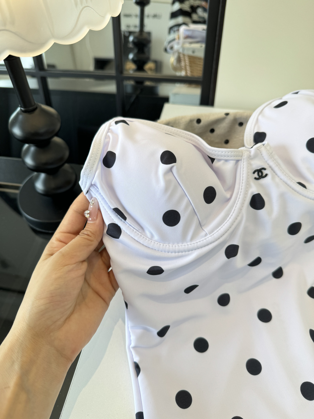 。Chanel香奈儿连体比基尼👙泳衣，S M L XL