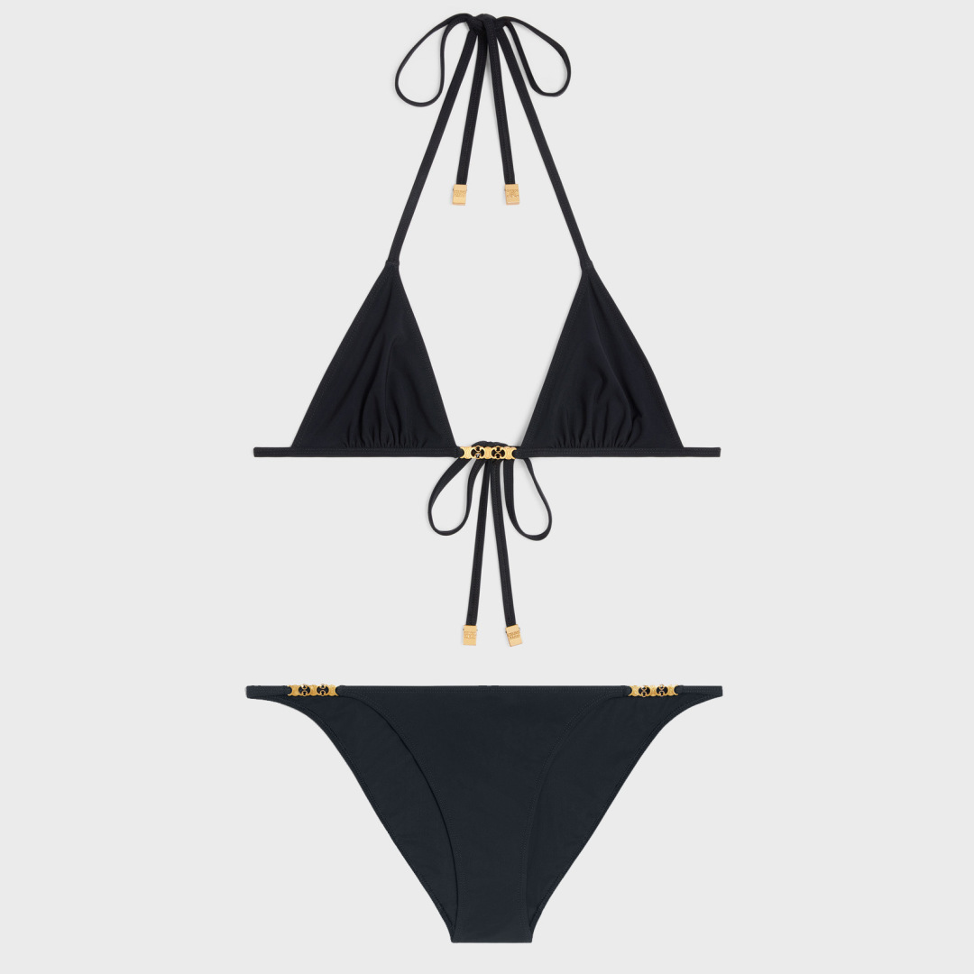 。Celine赛琳分体比基尼👙泳衣，S M L XL