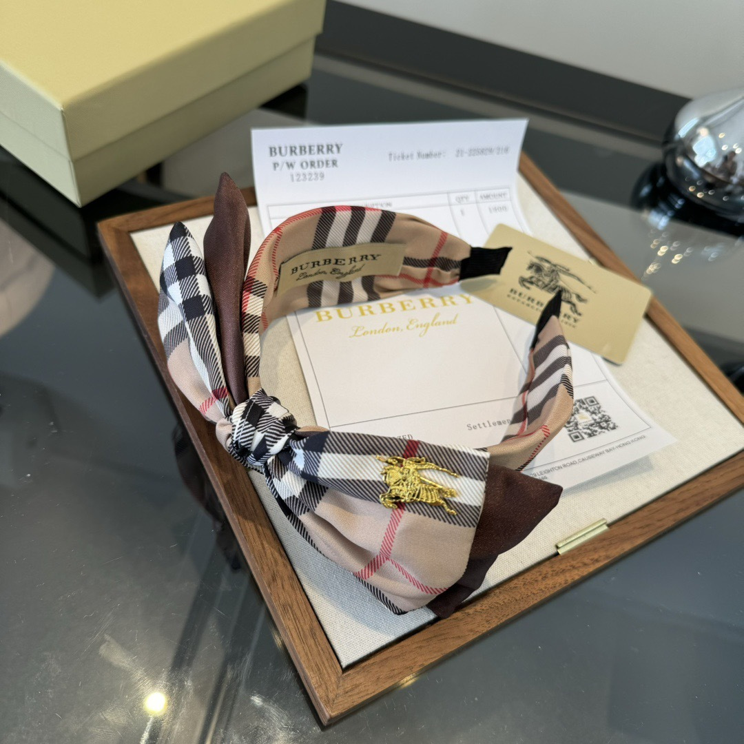 NO:770701,Burberry new headband hairpins, hairpins, burberry, hairpins19860909巴宝莉新款发箍发夹,发夹,burberry,hairpins,accessory