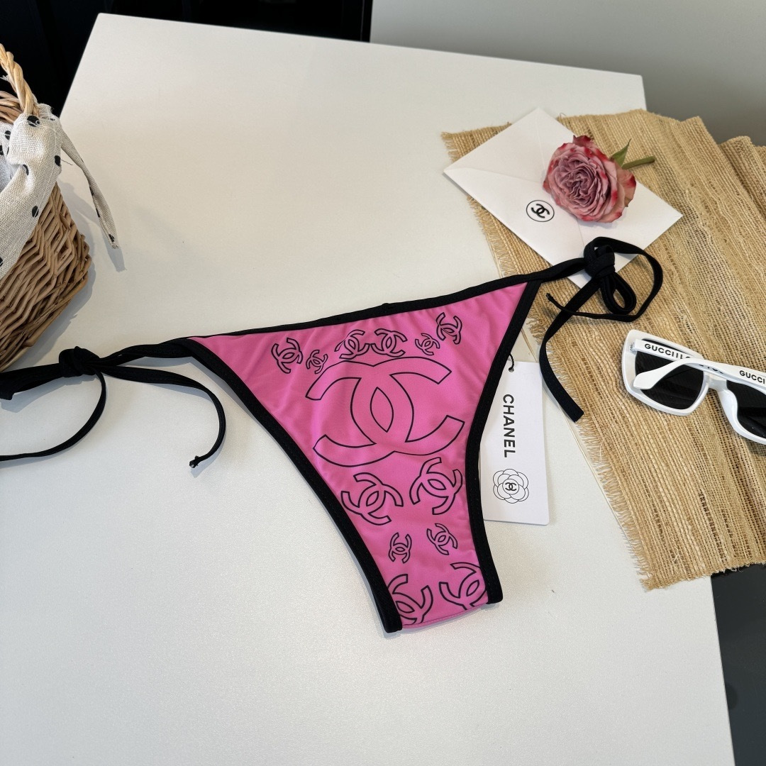 。Chanel香奈儿新款分体比基尼泳衣S M L XL