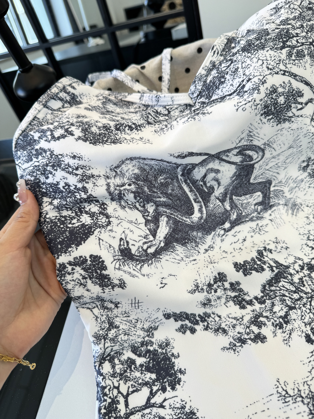 。Dior迪奥官方新款连体泳衣比基尼，S M L XL