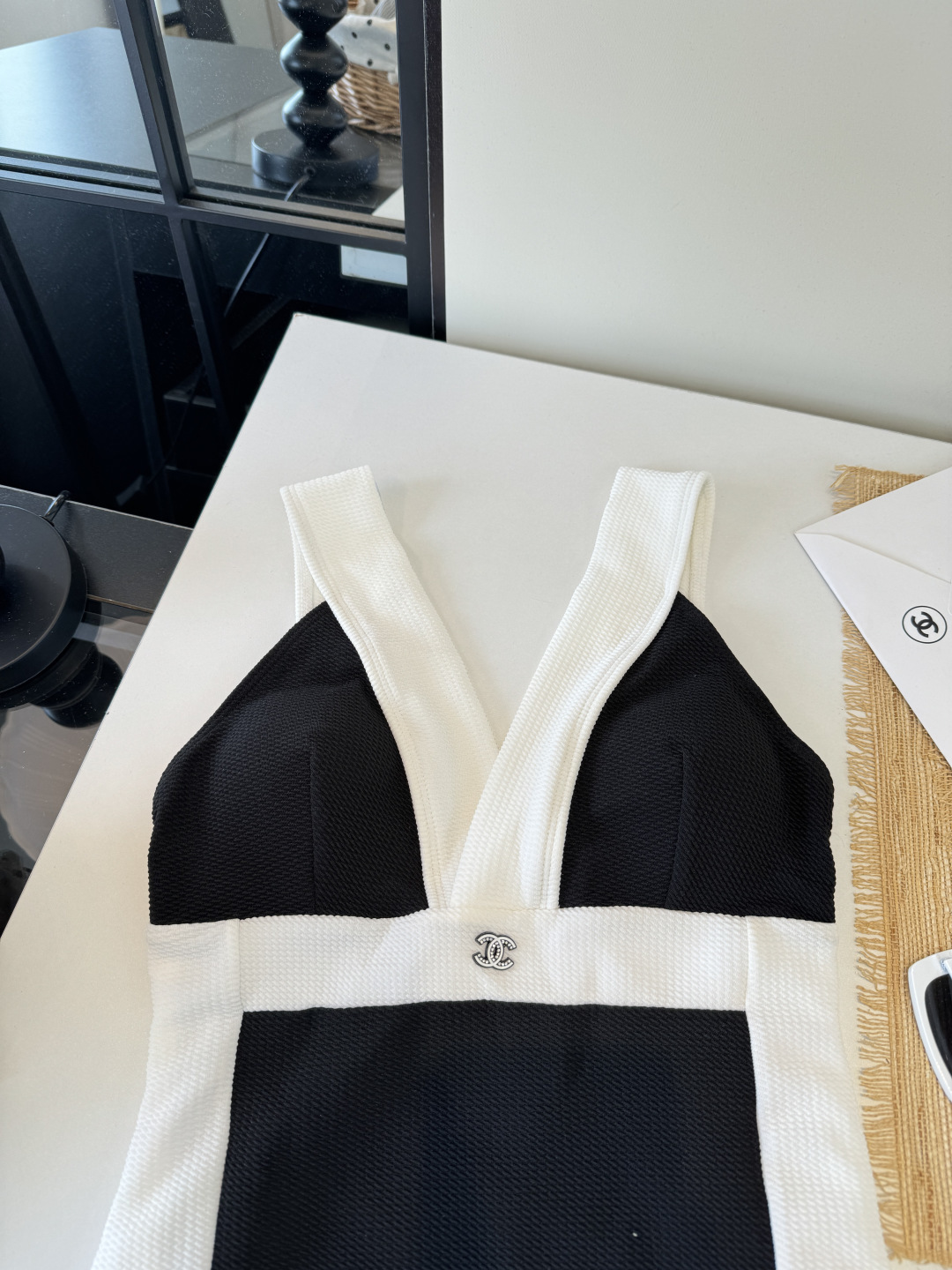 。Chanel香奈儿连体比基尼👙泳衣，S M L XL