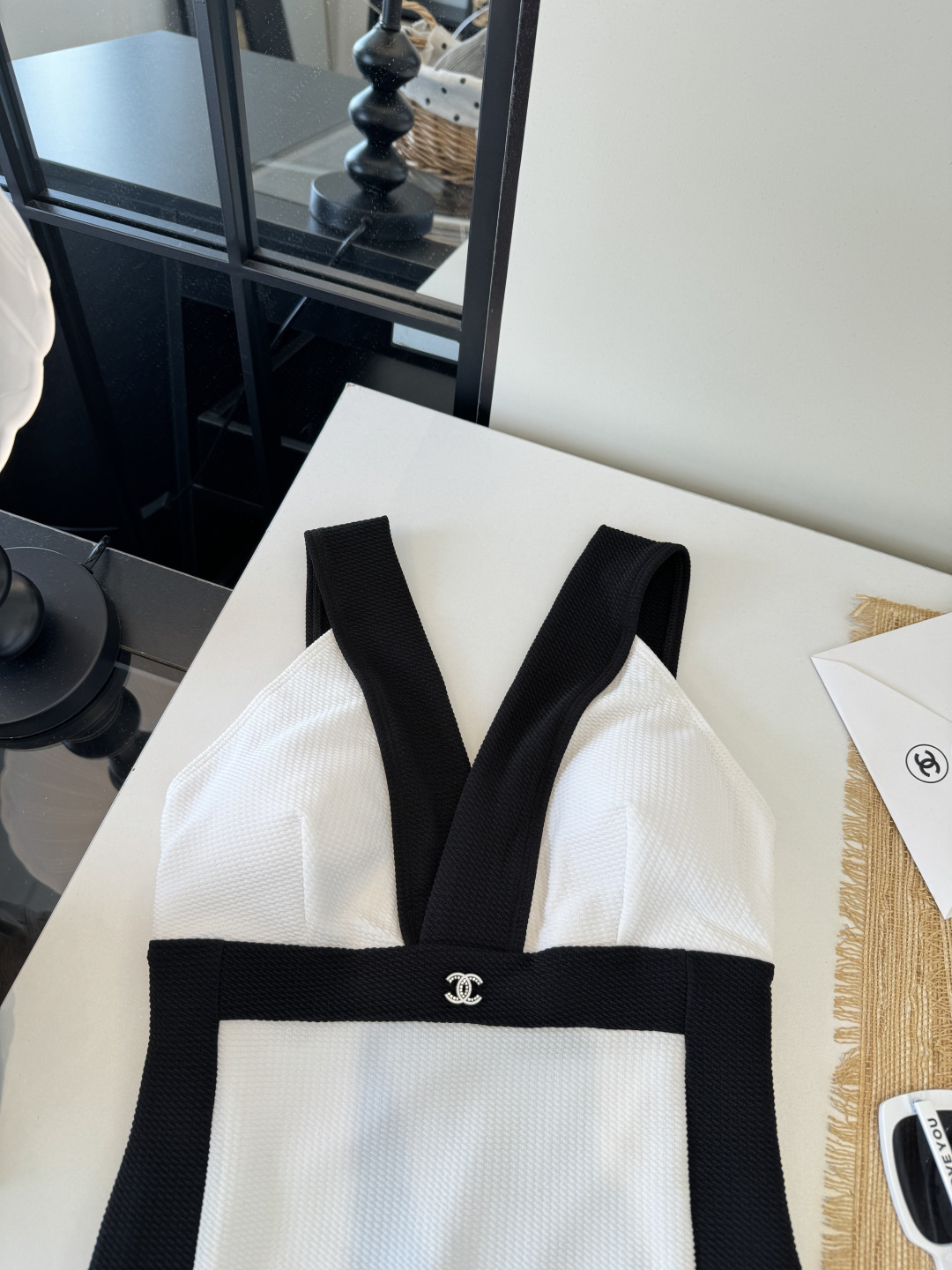。Chanel香奈儿连体比基尼👙泳衣，S M L XL