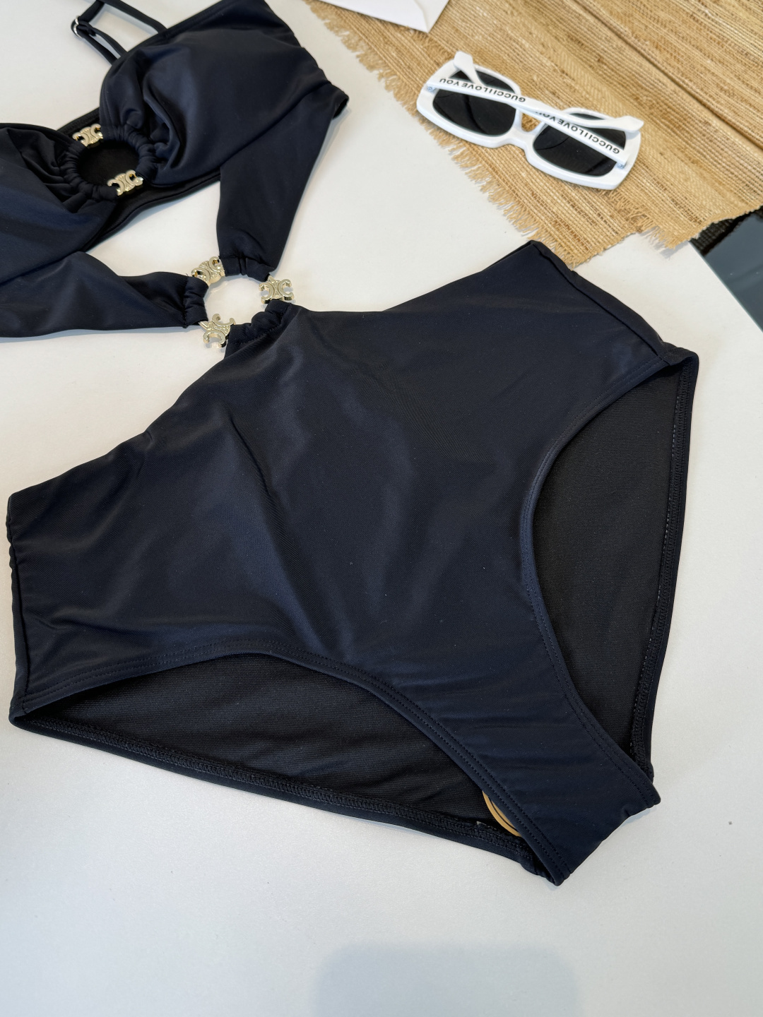。Celine赛琳新款连体比基尼泳衣S M L XL