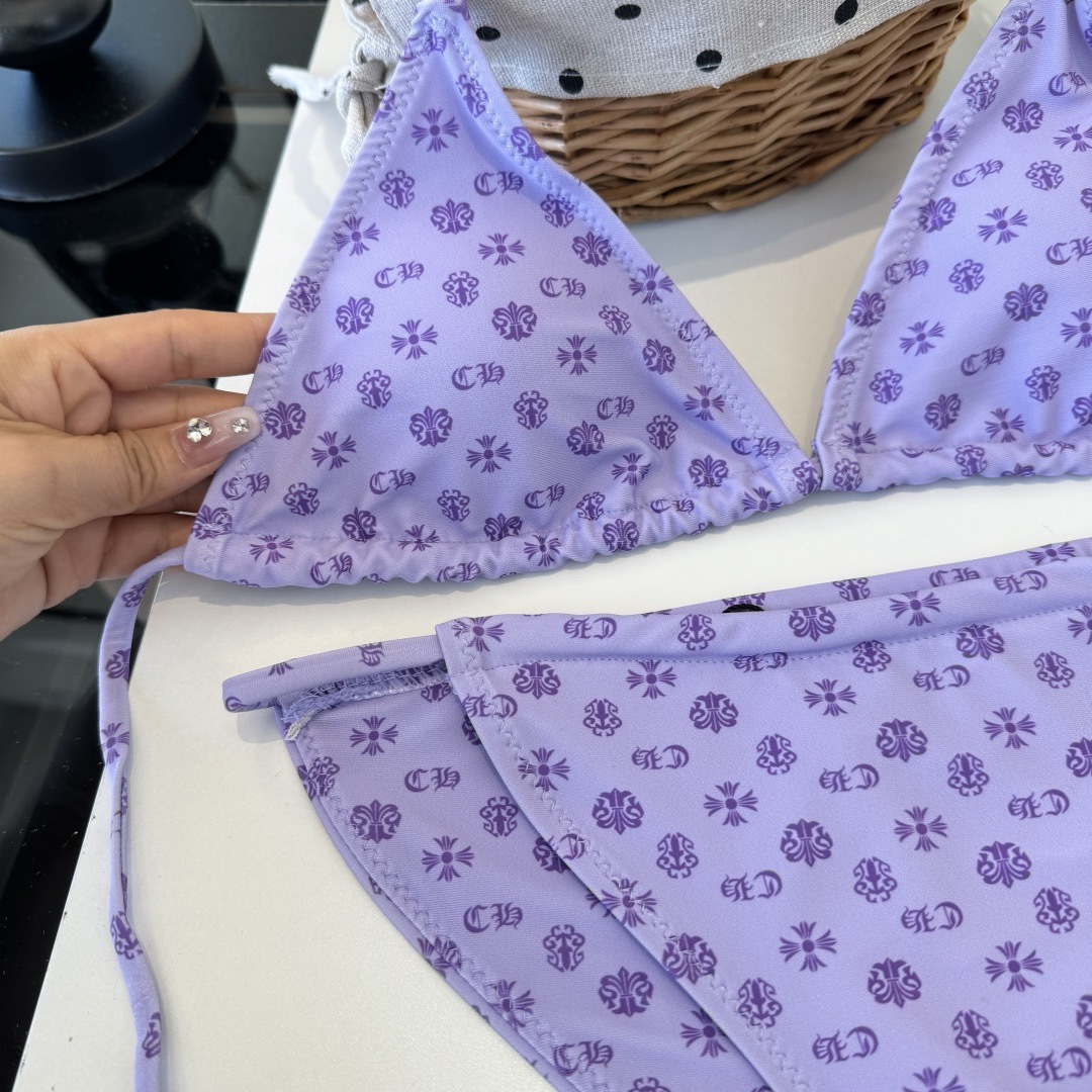 。克罗心新款分体泳衣👙❤️😍🥰适合多种场景的游泳衣🏊‍♀️海边 游泳池 温泉 水上乐园 漂流都可以😌内搭