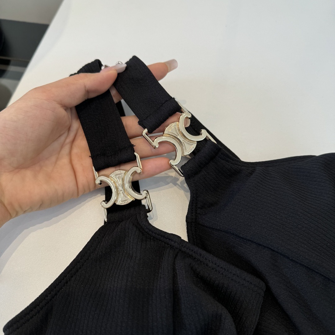 。Celine赛琳分体泳衣比基尼👙，S M L XL