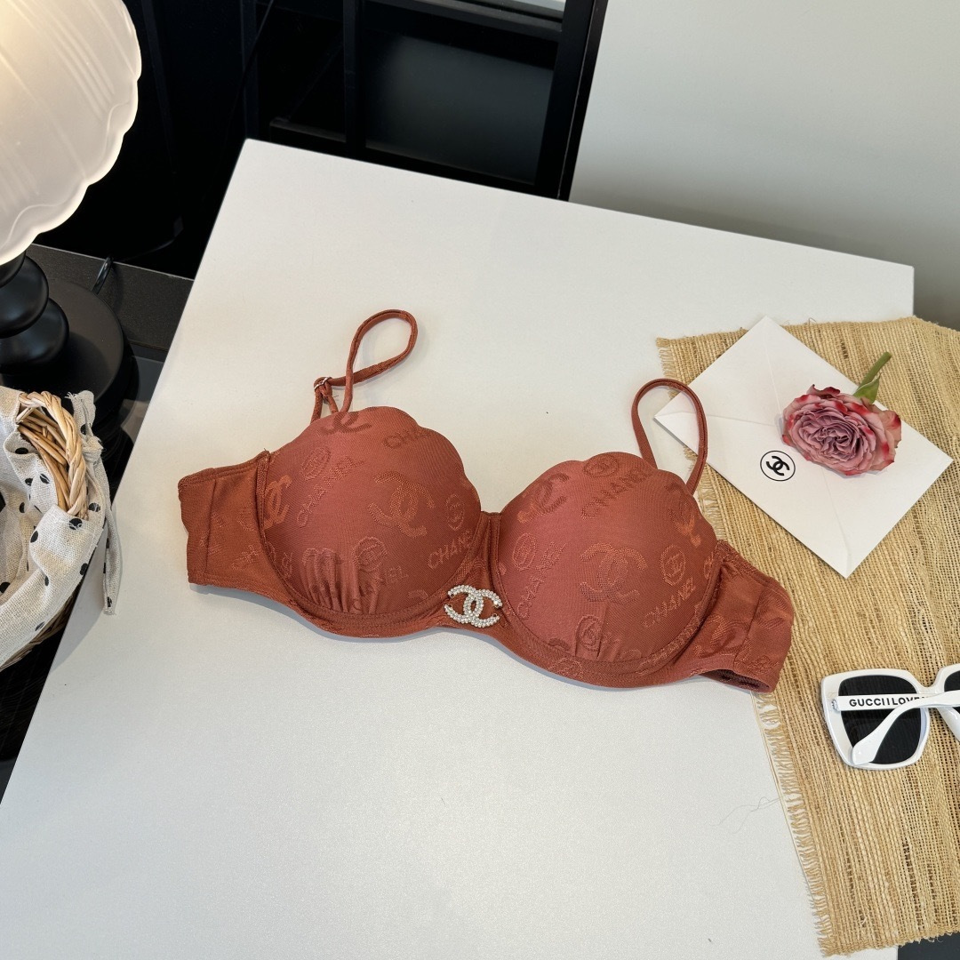 。Chanel香奈儿新款分体带钢圈比基尼泳衣S M L XL