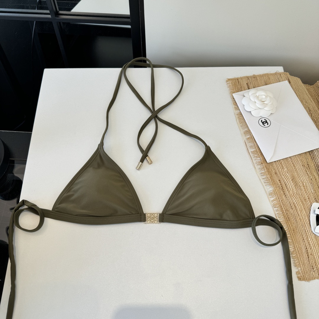 。罗意威LOEWE新款分体比基尼泳衣👙❤️😍🥰适合多种场景的游泳衣🏊‍♀️海边 游泳池 温泉 水上乐园 