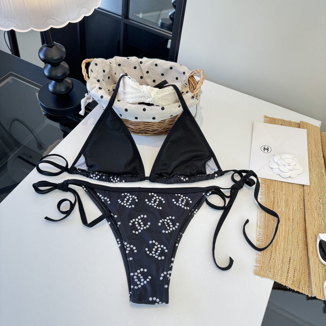 。Chanel香奈儿分体比基尼👙S M L XL