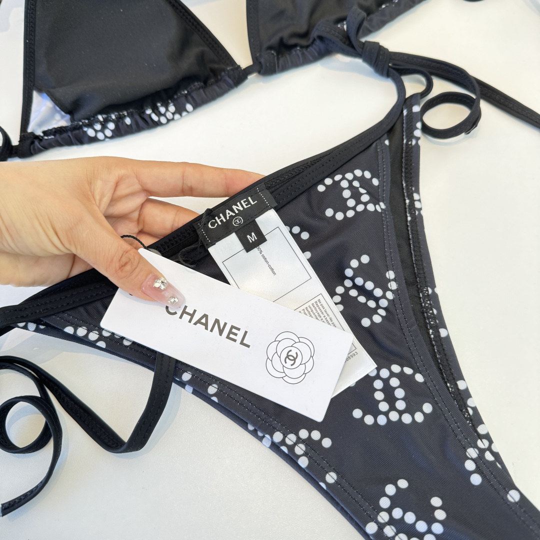 。Chanel香奈儿分体比基尼👙S M L XL