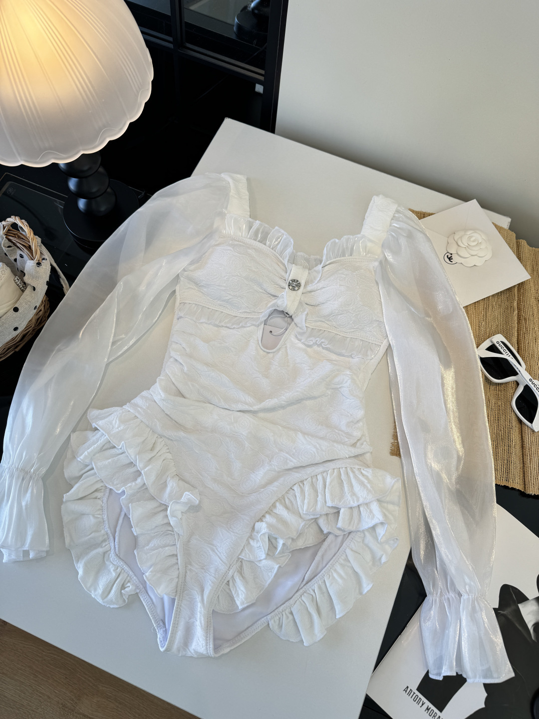 🌾Chanel香奈儿仙女🧚‍♀️新款连体泳衣S M L XL