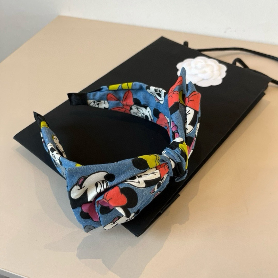 NO:814030,Gucci headband, Mickey bow denim headband hairpin, hairpin, gucci, hairpins19860909Gucci古奇发箍、米奇蝴蝶结牛仔头箍发夹,发夹,gucci,hairpins,accessory