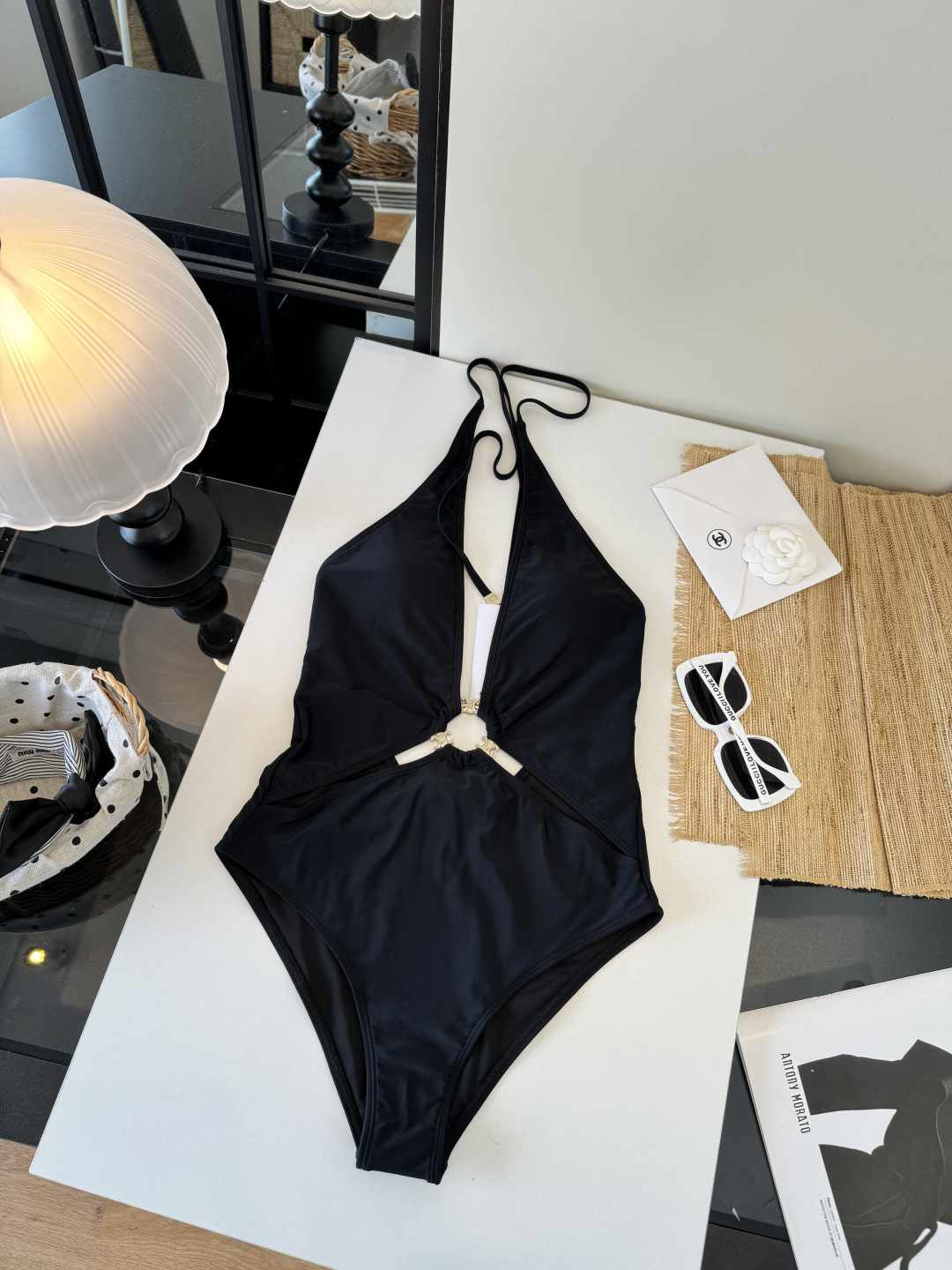 🌾Celine赛琳新款连体比基尼泳衣S M L XL