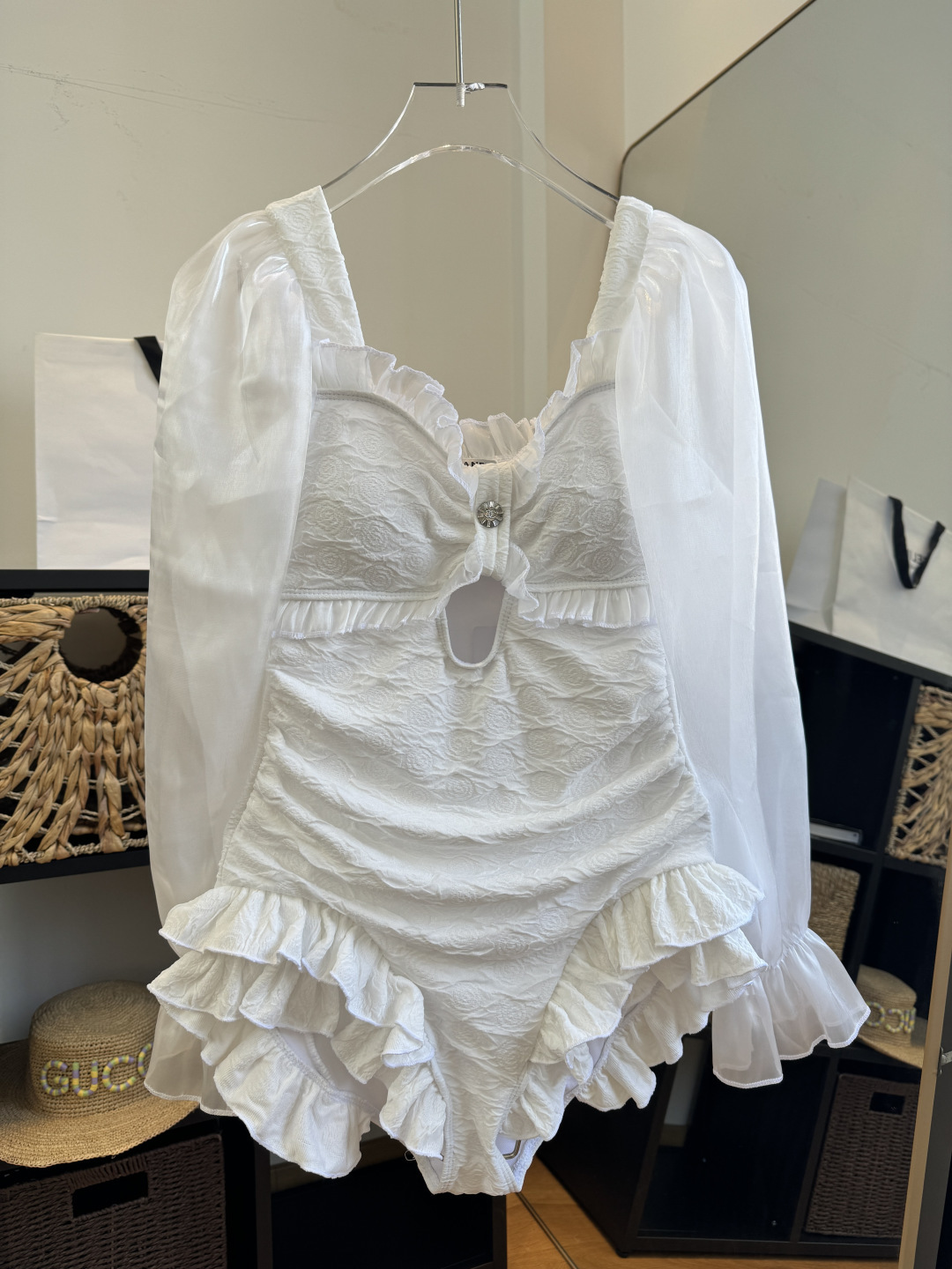 🌾Chanel香奈儿仙女🧚‍♀️新款连体泳衣S M L XL