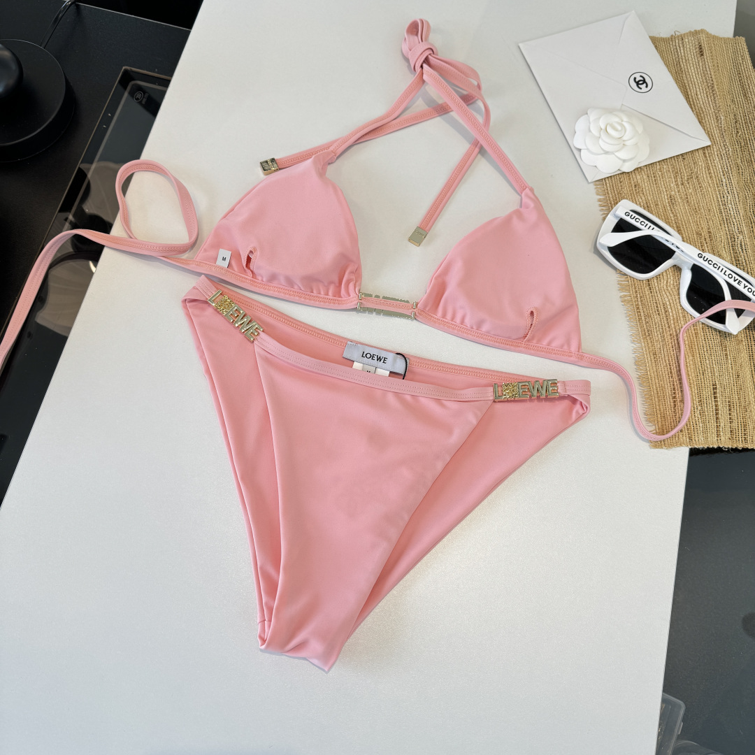 🌾罗意威LOEWE新款比基尼泳衣👙❤️😍🥰适合多种场景的游泳衣🏊‍♀️海边 游泳池 温泉 水上乐园 漂流