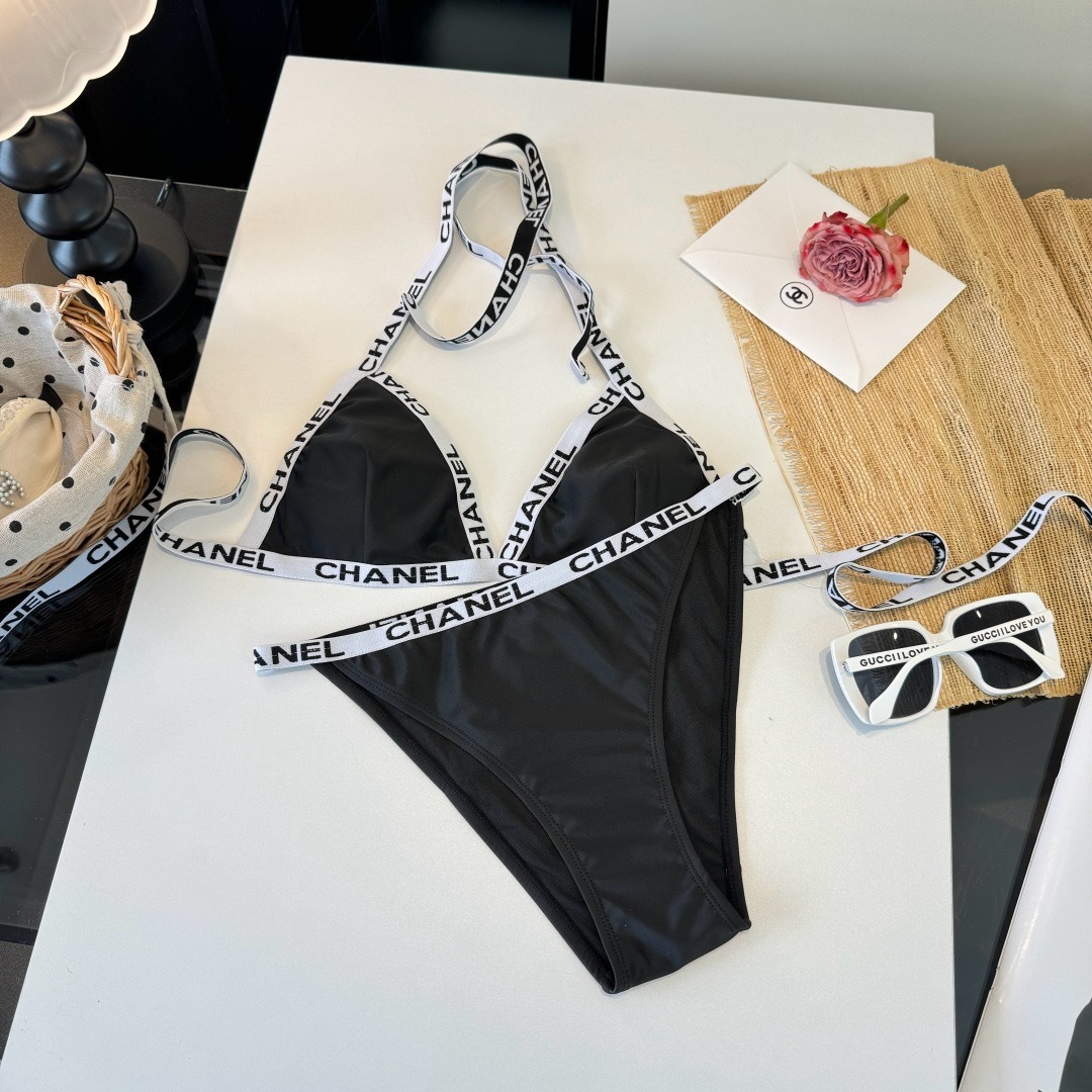 🌾Chanel香奈儿新款分体比基尼泳衣S M L XL
