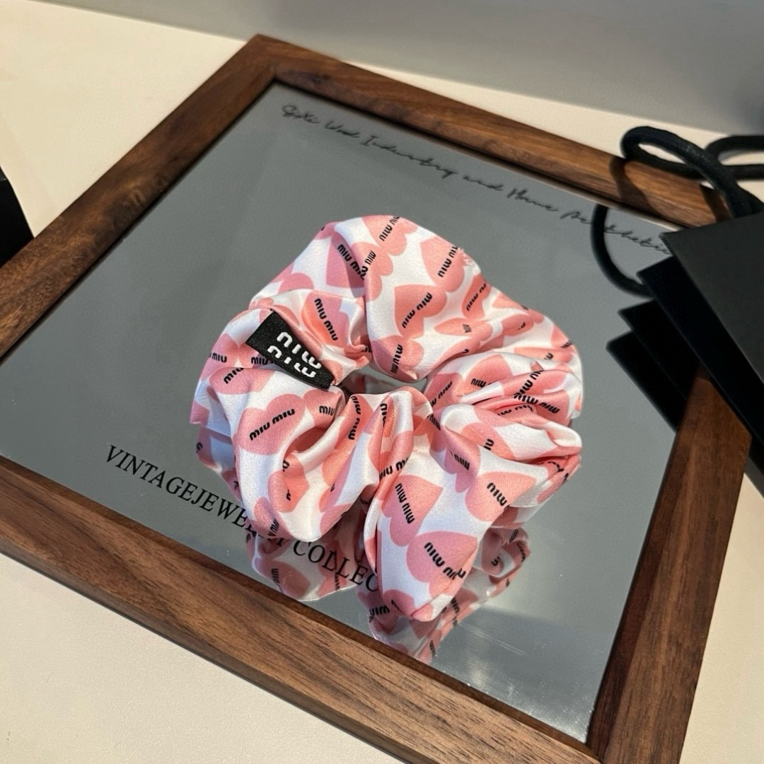 NO:853477,Miu Miumiu new hair tie hairpins, hairpins, miumiu, hairpins19860909缪缪miumiu新款发圈发夹,发夹,miumiu,hairpins,accessory