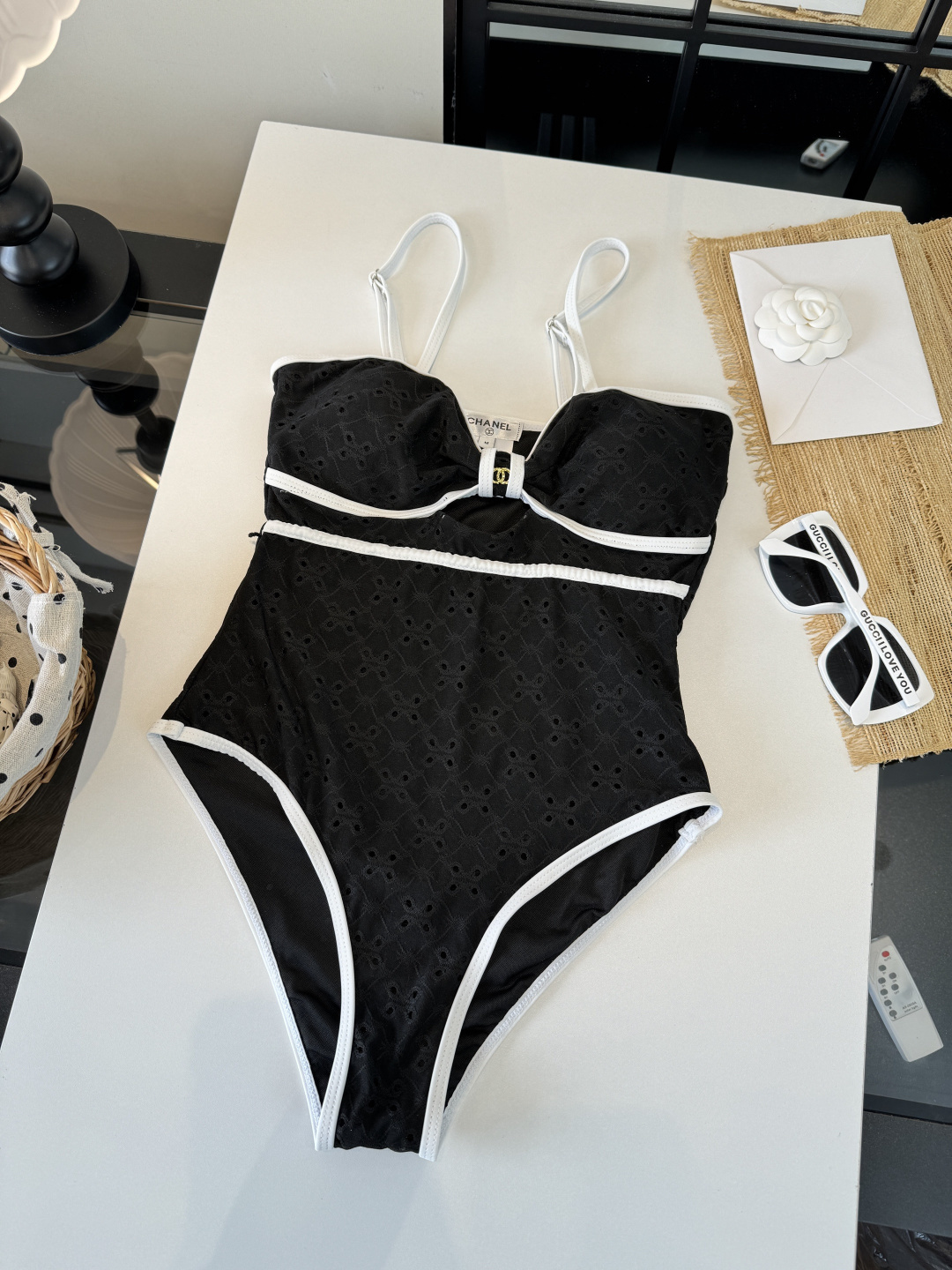 🌾Chanel香奈儿连体比基尼泳衣🩱👙 码数 S M L XL