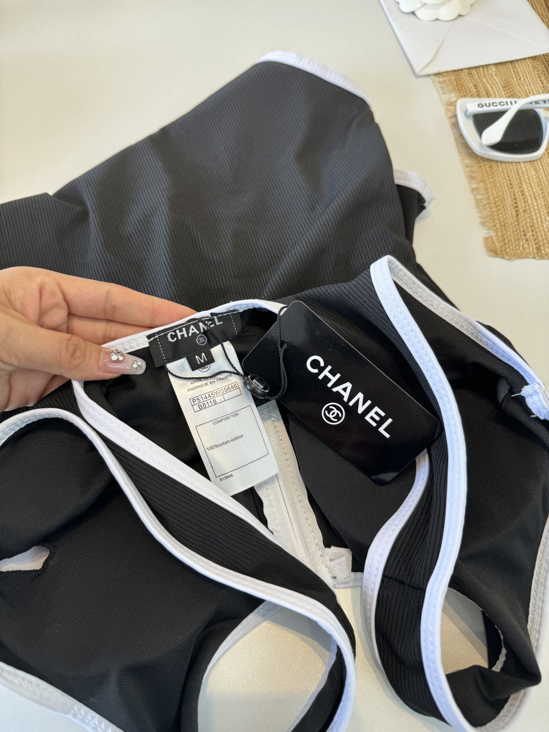 🌾Chanel香奈儿新款连体泳衣👙❤️😍🥰适合多种场景的游泳衣🏊‍♀️海边 游泳池 温泉 水上乐园 漂流