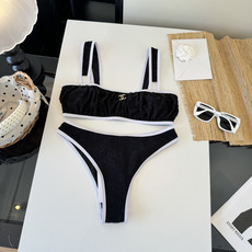 🌾Chanel香奈儿新款比基尼泳衣👙❤️😍🥰适合多种场景的游泳衣🏊♀️海边 游泳池 温泉 水上乐园 漂 🌾Chanel香奈儿新款比基尼泳衣👙❤️😍🥰适合多种场景的游泳衣🏊♀️海边 游泳池 温泉 水上乐园 漂