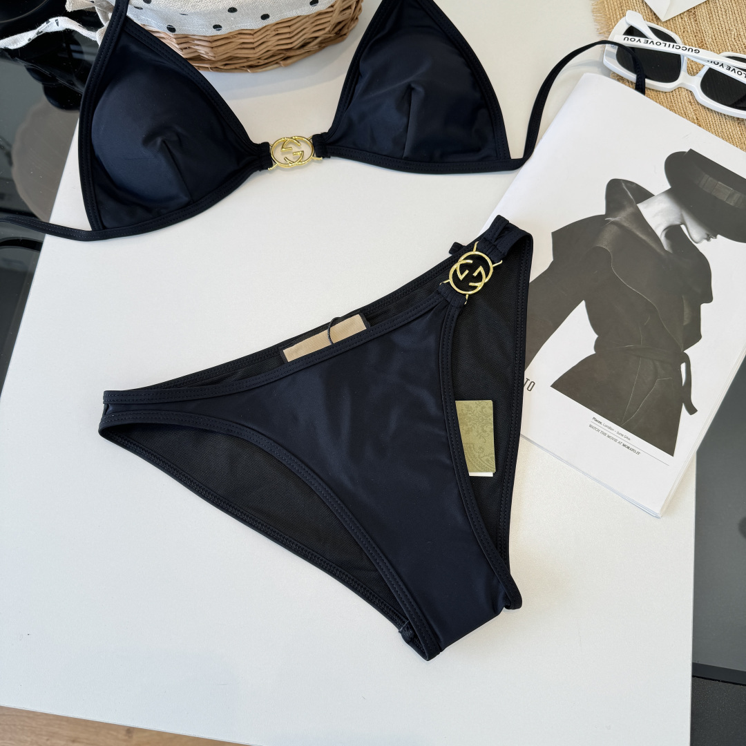 🌾Gucci古奇 分体比基尼👙泳衣  😍🥰适合多种场景的游泳衣🏊‍♀️海边 游泳池 温泉 水上乐园 漂流