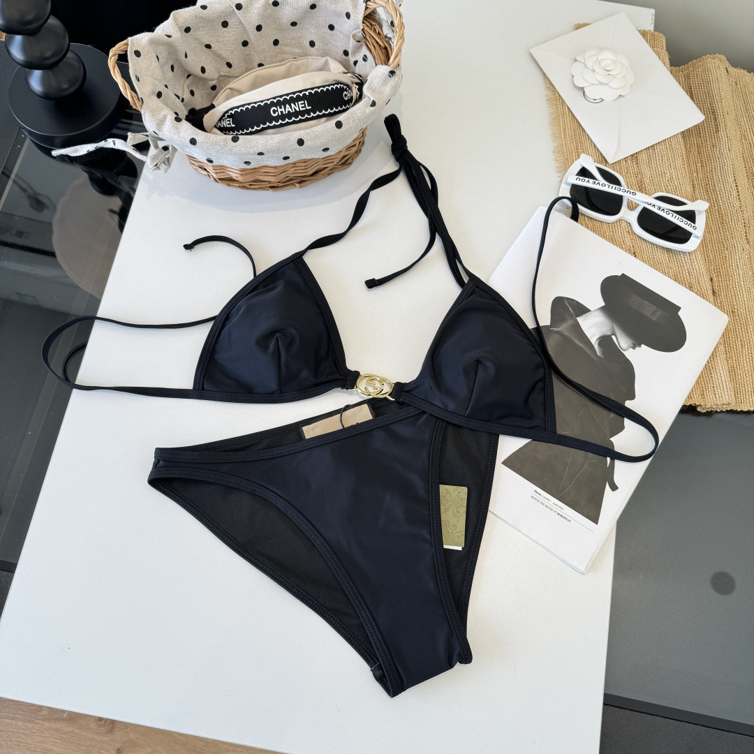 🌾Gucci古奇 分体比基尼👙泳衣  😍🥰适合多种场景的游泳衣🏊‍♀️海边 游泳池 温泉 水上乐园 漂流