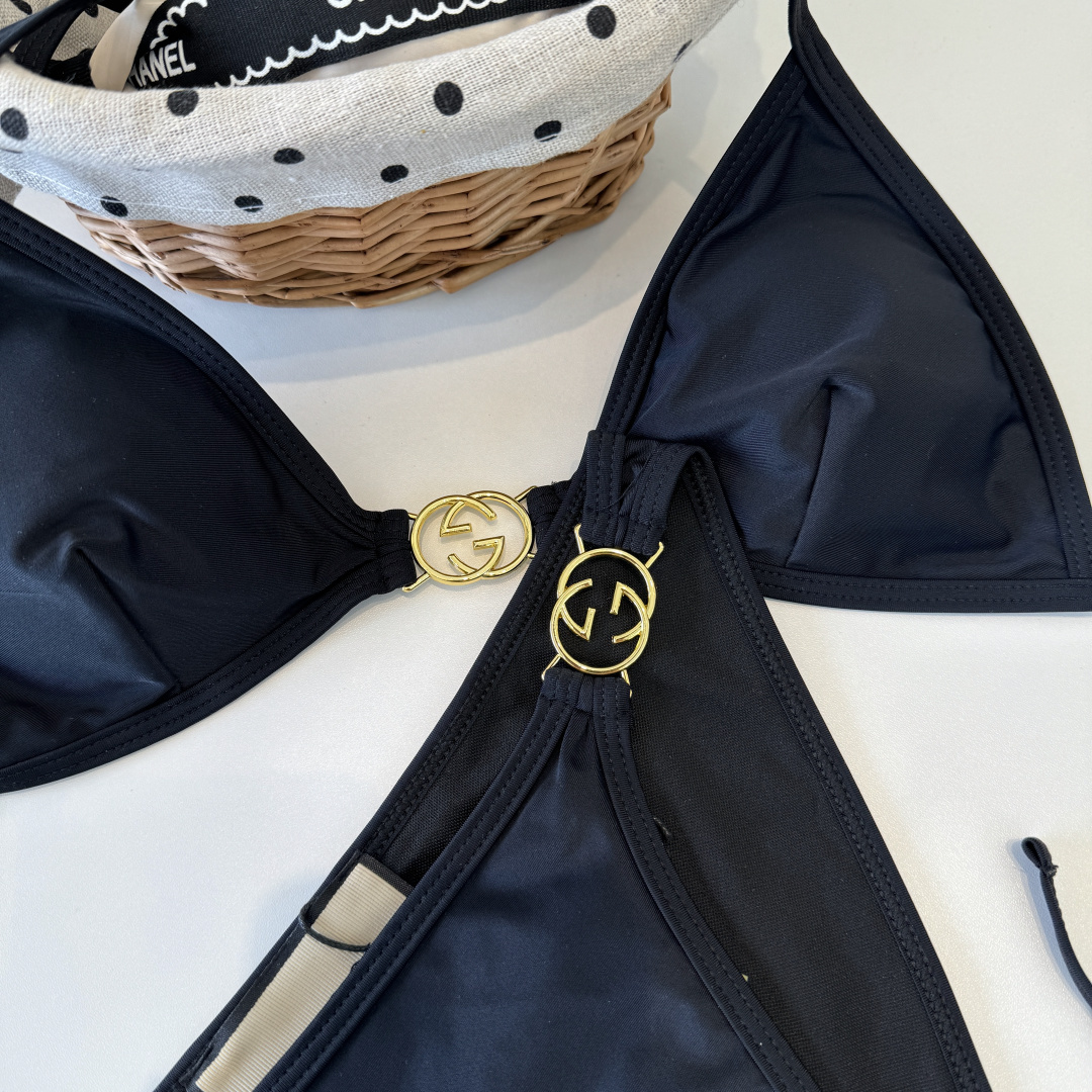 🌾Gucci古奇 分体比基尼👙泳衣  😍🥰适合多种场景的游泳衣🏊‍♀️海边 游泳池 温泉 水上乐园 漂流