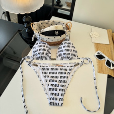 🌾miumiu缪缪新款分体比基尼泳衣👙❤️😍🥰适合多种场景的游泳衣🏊♀️海边 游泳池 温泉 水上乐园 🌾miumiu缪缪新款分体比基尼泳衣👙❤️😍🥰适合多种场景的游泳衣🏊♀️海边 游泳池 温泉 水上乐园